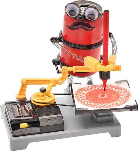 PlaySTEAM Arts Tin Can Robot Spiral Design Factory 