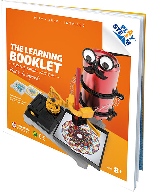 PlaySTEAM Arts Tin Can Robot Spiral Design Factory 