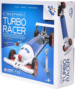 PlaySTEAM Atmospheric Turbo Racecar Air Pressure Learning Kit 