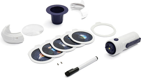 PlaySTEAM 3D Galaxy Projector Solar System Flashlight 