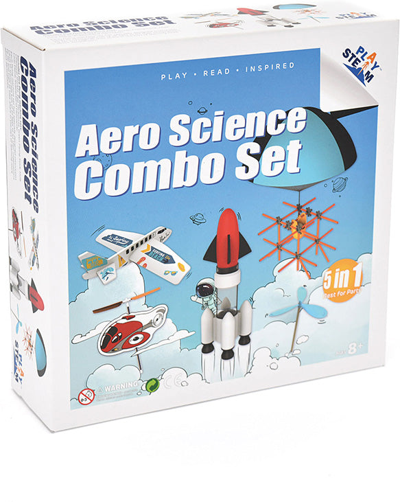 PlaySTEAM 5-in-1 Aero Science Combo Flite Learning Set 