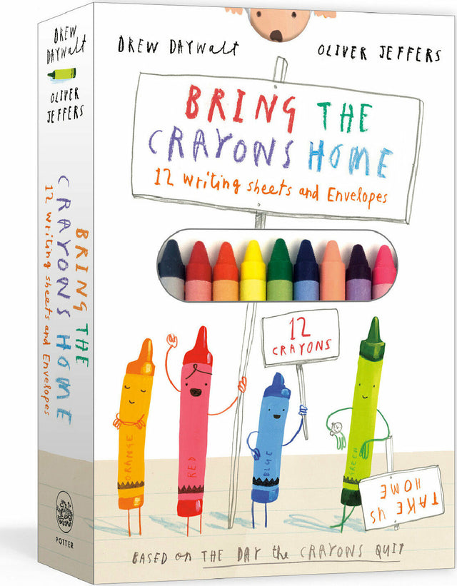 Bring the Crayons Home: A Box of Crayons, Letter-Writing Paper, and Envelopes