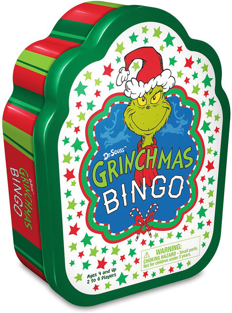 Dr. Seuss Grinchmas Bingo