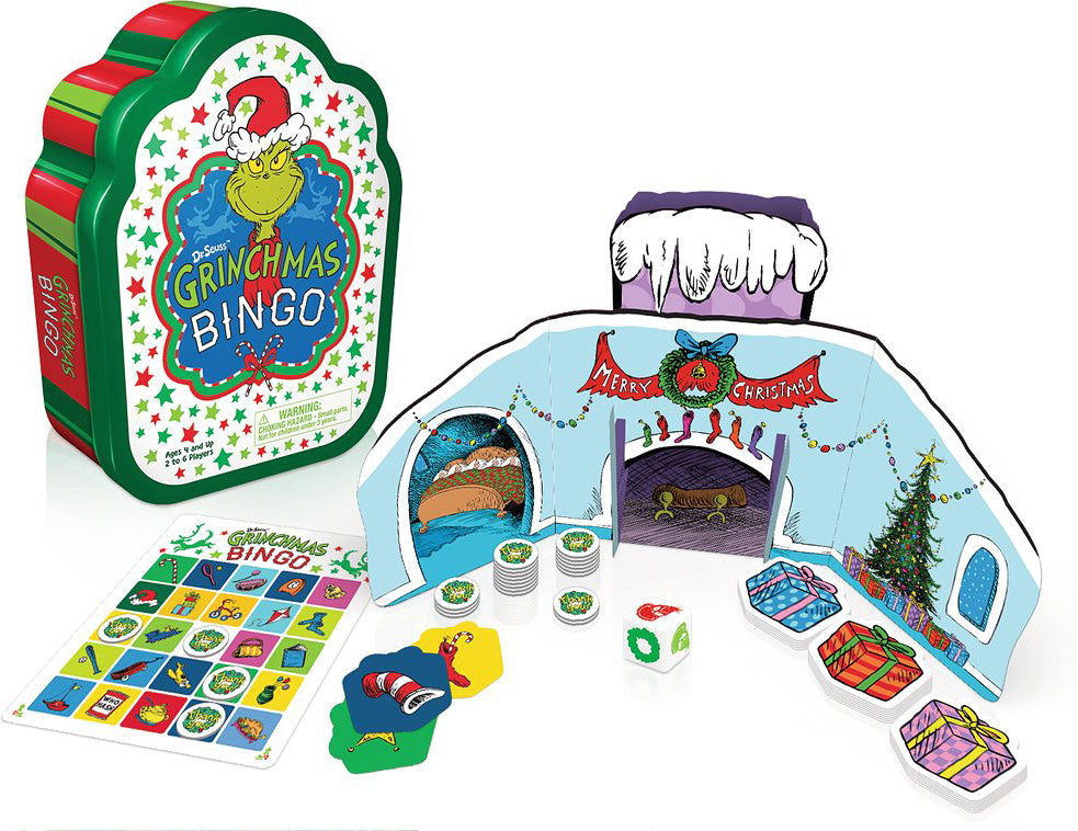 Dr. Seuss Grinchmas Bingo