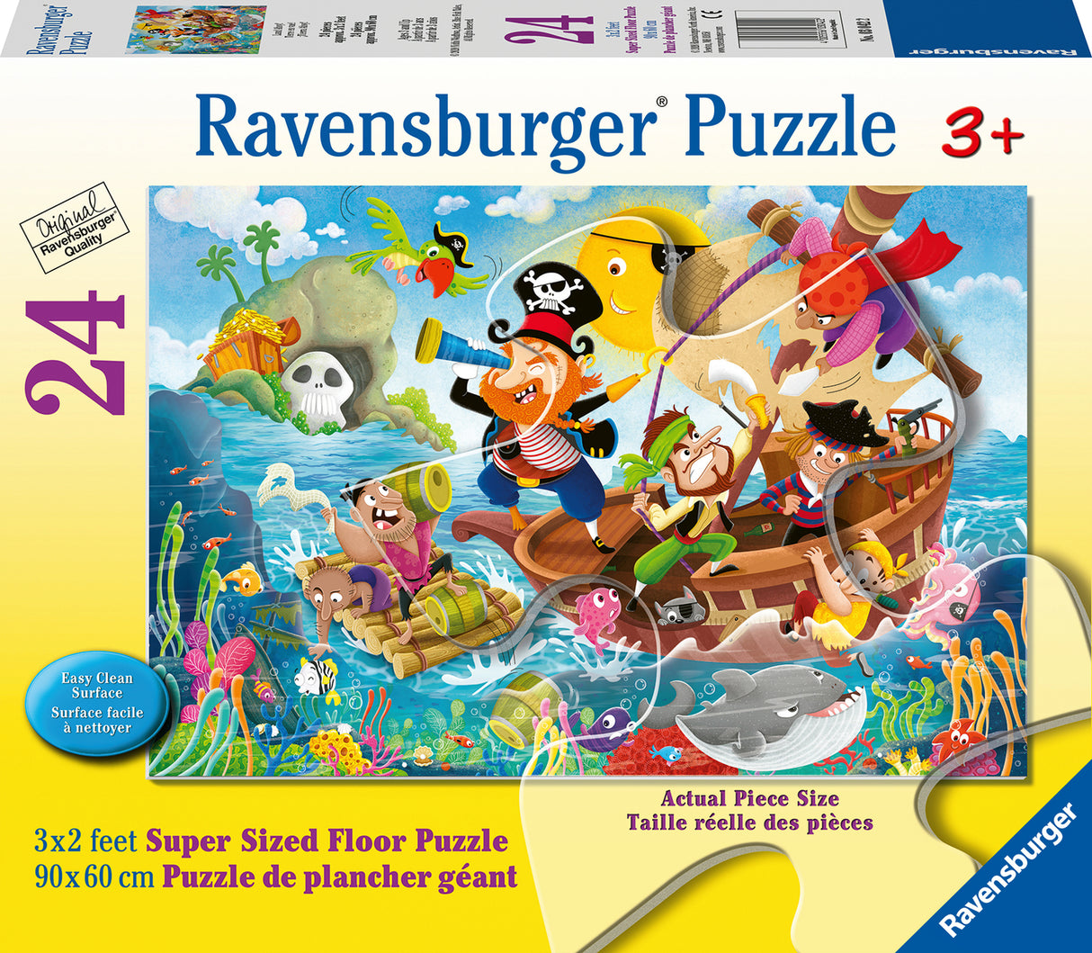 Land Ahoy 24Pc Floor Puzzle