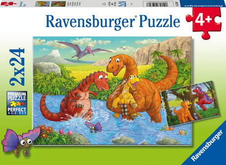 Dinosaurs At Play