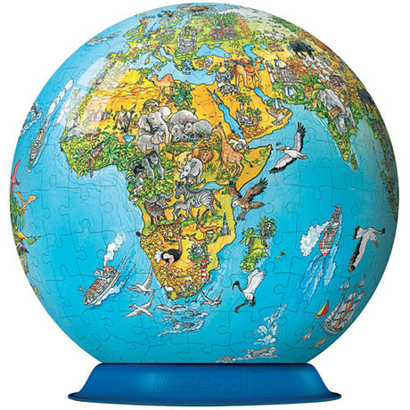 Illustrated World Map