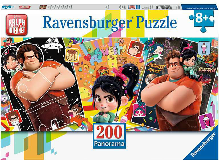Wreck It Ralph 2 (200 pc Panorama Puzzle)