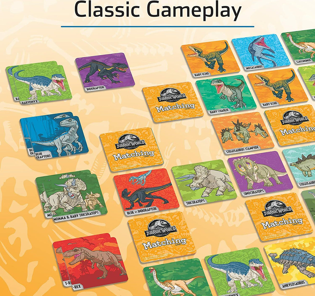 Jurassic World Matching game