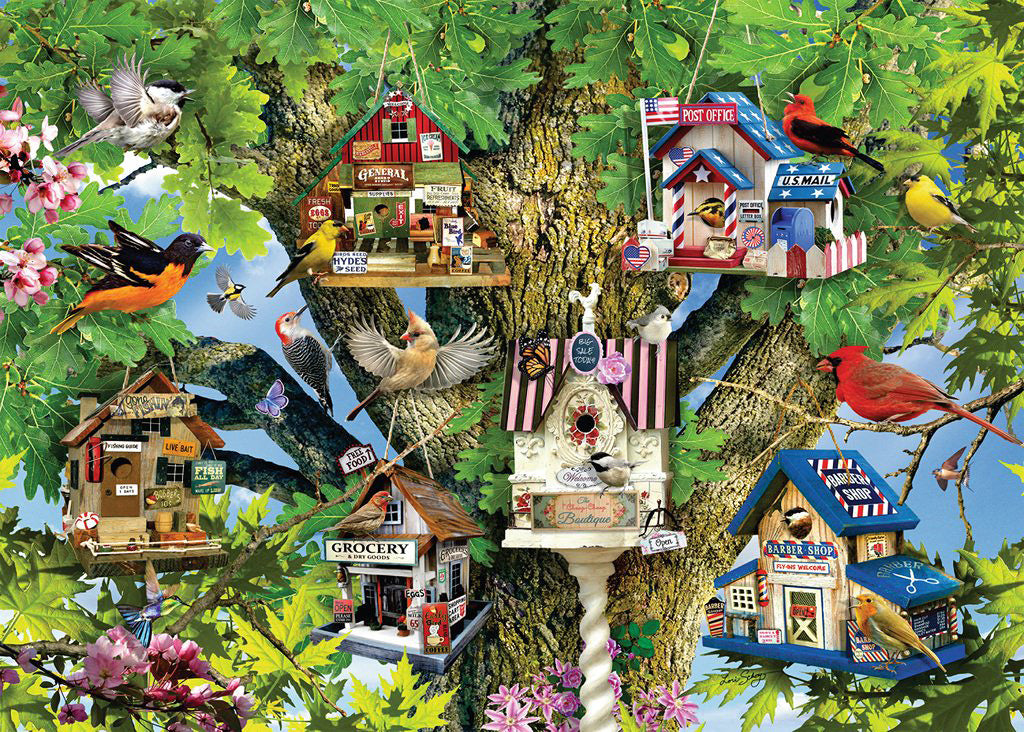 Bird Village  (1000 pc Puzzle)