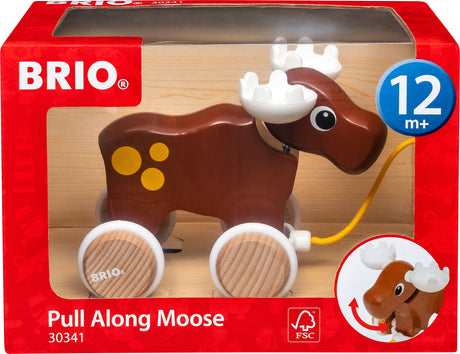 Pull Along Moose