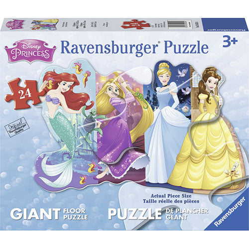 Pretty Princesses (24 pc Shaped Floor Puzzle)