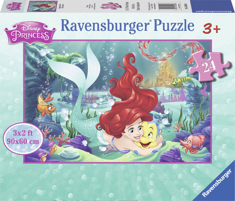Hugging Arielle (24 pc Floor Puzzle)