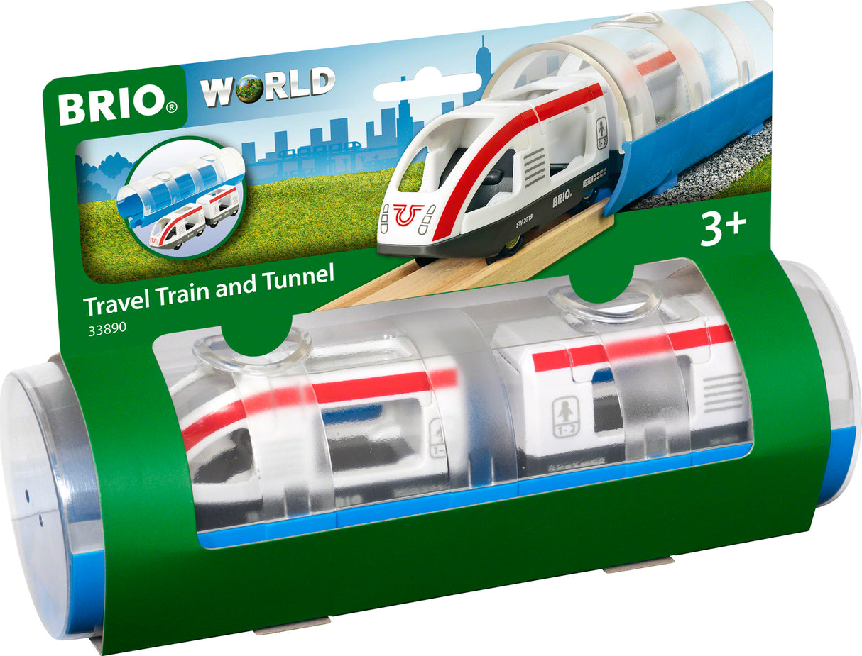 BRIO Travel Train & Tunnel