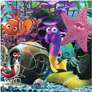 Finding Nemo: The Friends (2 x 64 pc & 2 x 81 pc Puzzles in a Suitcase)