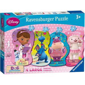 Doc McStuffins: Helping Friends (10, 12, 14, 16 pc Shaped Puzzles)
