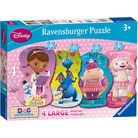 Doc McStuffins: Helping Friends (10, 12, 14, 16 pc Shaped Puzzles)
