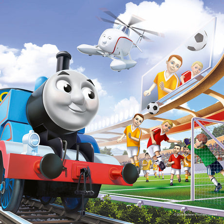 Thomas Watches Soccer (3 x 49 pc Puzzles)