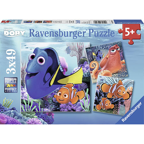 Finding Dory (3 x 49 pc Puzzles)