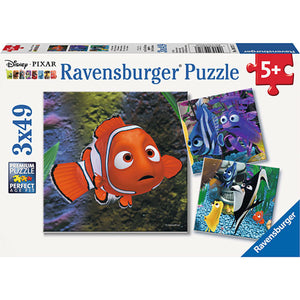 In the Aquarium (3 x 49 pc Puzzles)