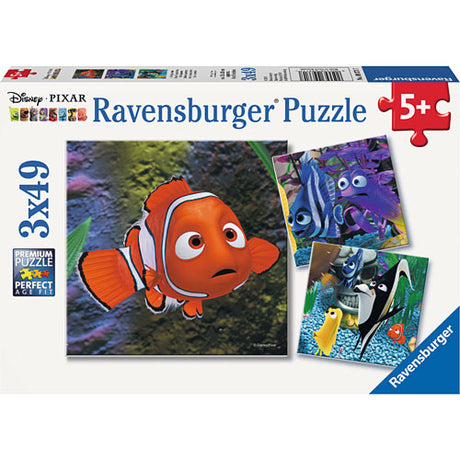 In the Aquarium (3 x 49 pc Puzzles)