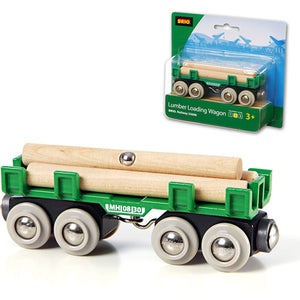 BRIO Lumber Loading Wagon