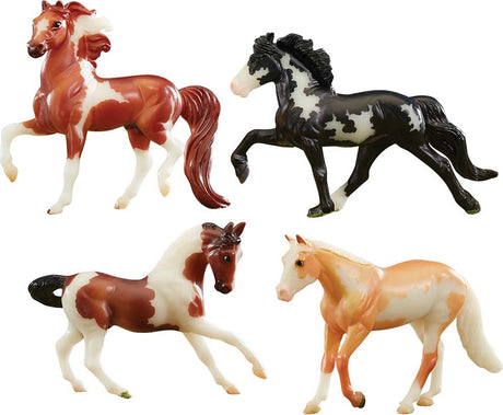Horse Crazy Glow In The Dark 4 Horse Set