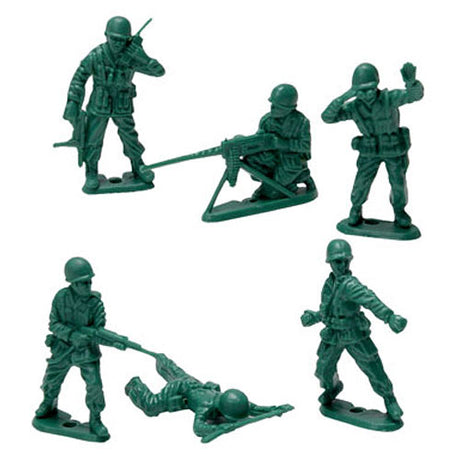 Green Army Men - 40Pcs. Bag