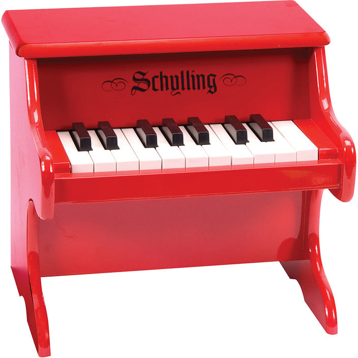 Mini Red Piano - Gingerbread House Toys