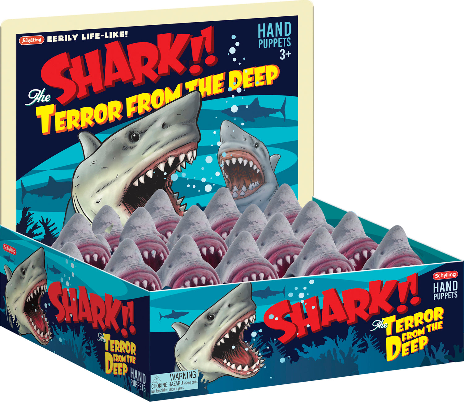 Shark Hand Puppet - Gingerbread House Toys