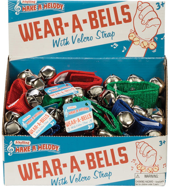 Velcro Hand Bells - Gingerbread House Toys