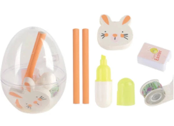 Bunny Stationary Set in Egg