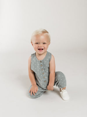 Jumpsuit - Ocean 12-18m