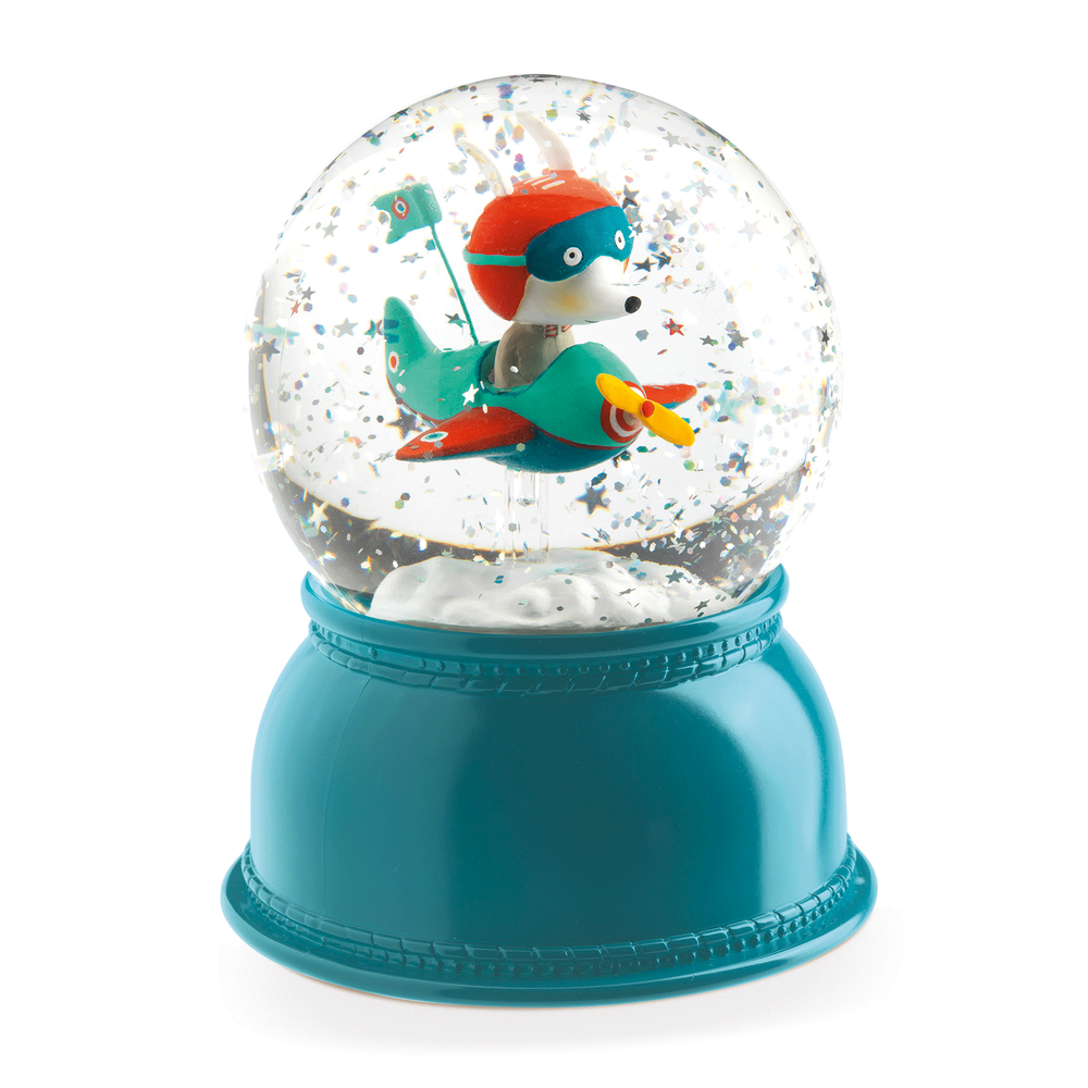 Snow Ball Airplane Light