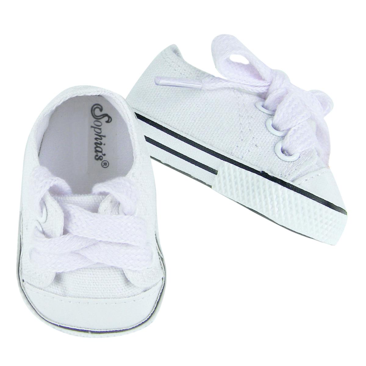 15" Canvas Sneaker - white