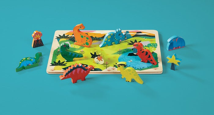16pc Dinosaurs