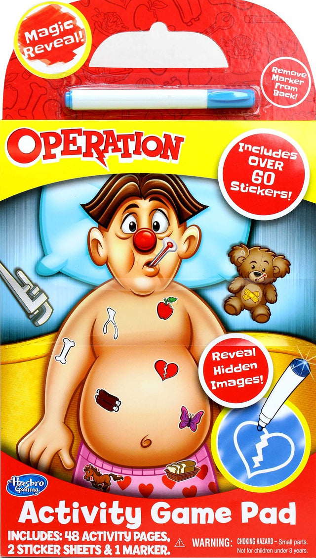 Hasbro Operation Activity Game Pad
