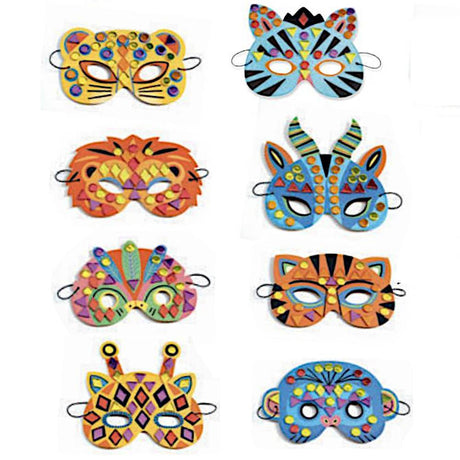 DIY Jungle Animal Masks
