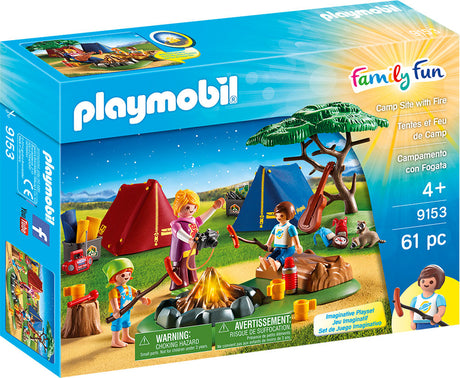 Playmobil Camp Site with Fire Set