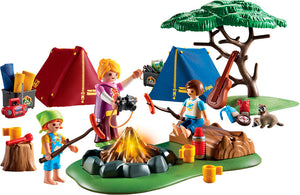 Playmobil Camp Site with Fire Set