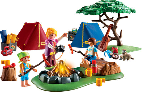 Playmobil Camp Site with Fire Set