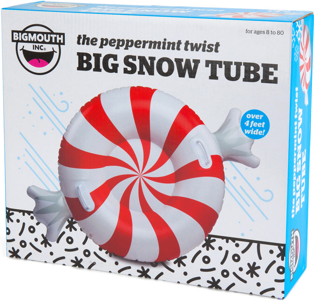 The Peppermint Twist Big Snow Tube