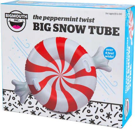 The Peppermint Twist Big Snow Tube