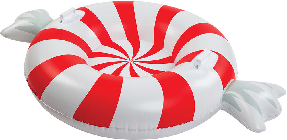 The Peppermint Twist Big Snow Tube