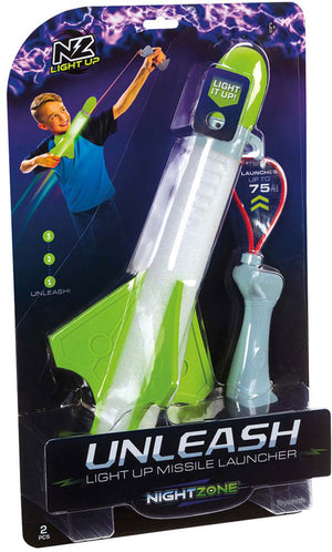 NightZone® - Unleash Light Up Missile Launcher