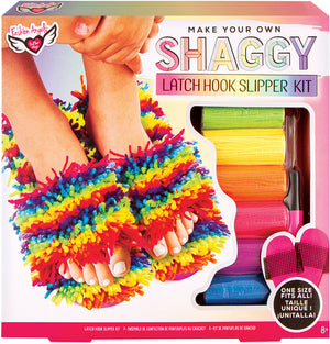Latch Hook Slipper Kit