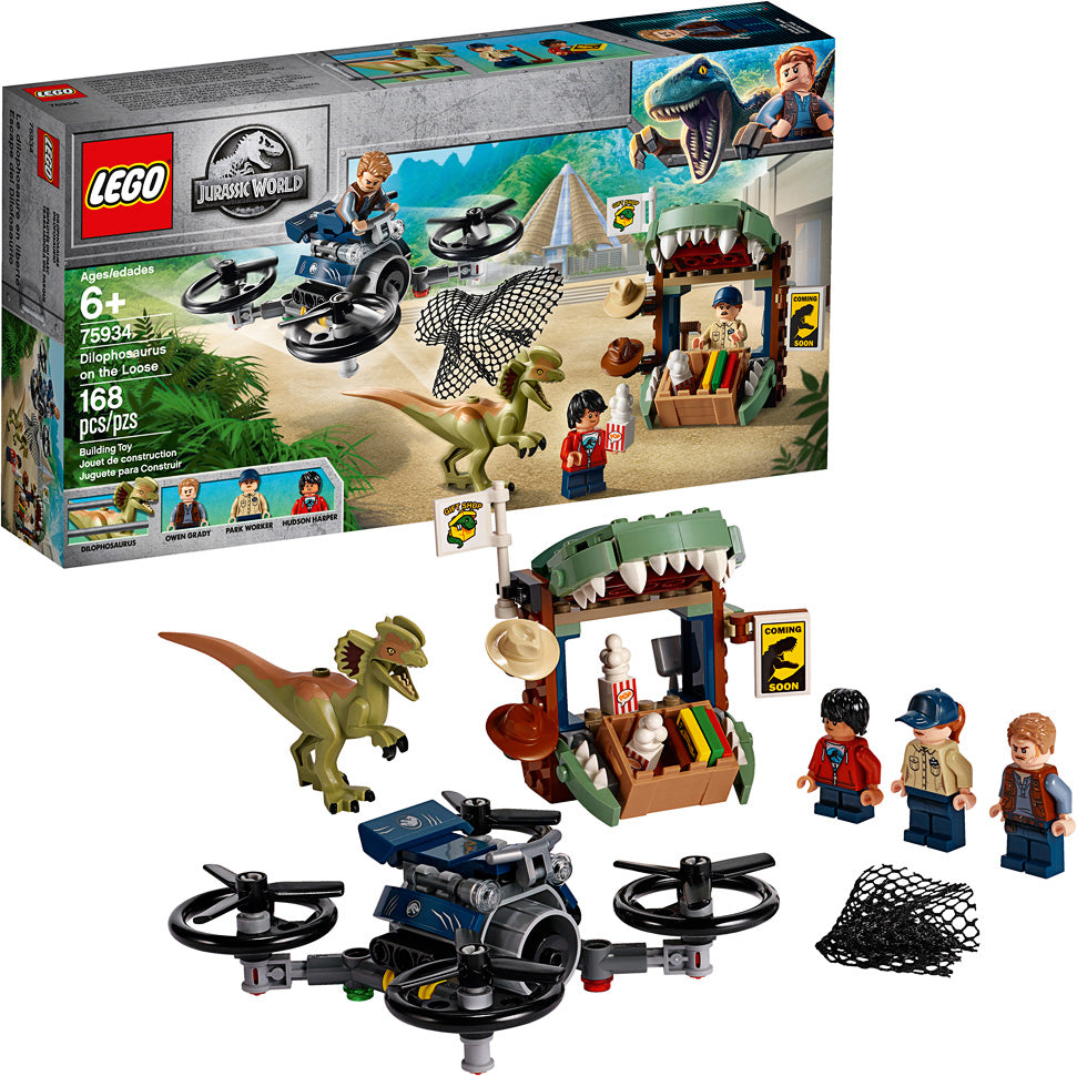 LEGO® Jurassic Park® - Dilophosaurus on the Loose