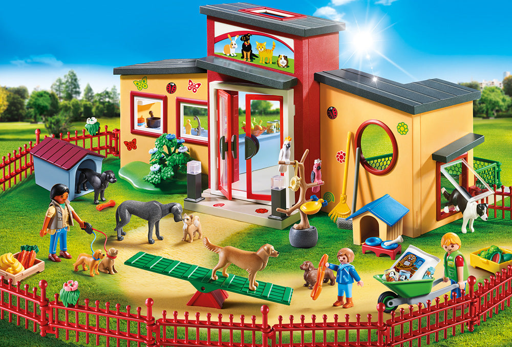 Playmobil Tiny Paws Pet Hotel