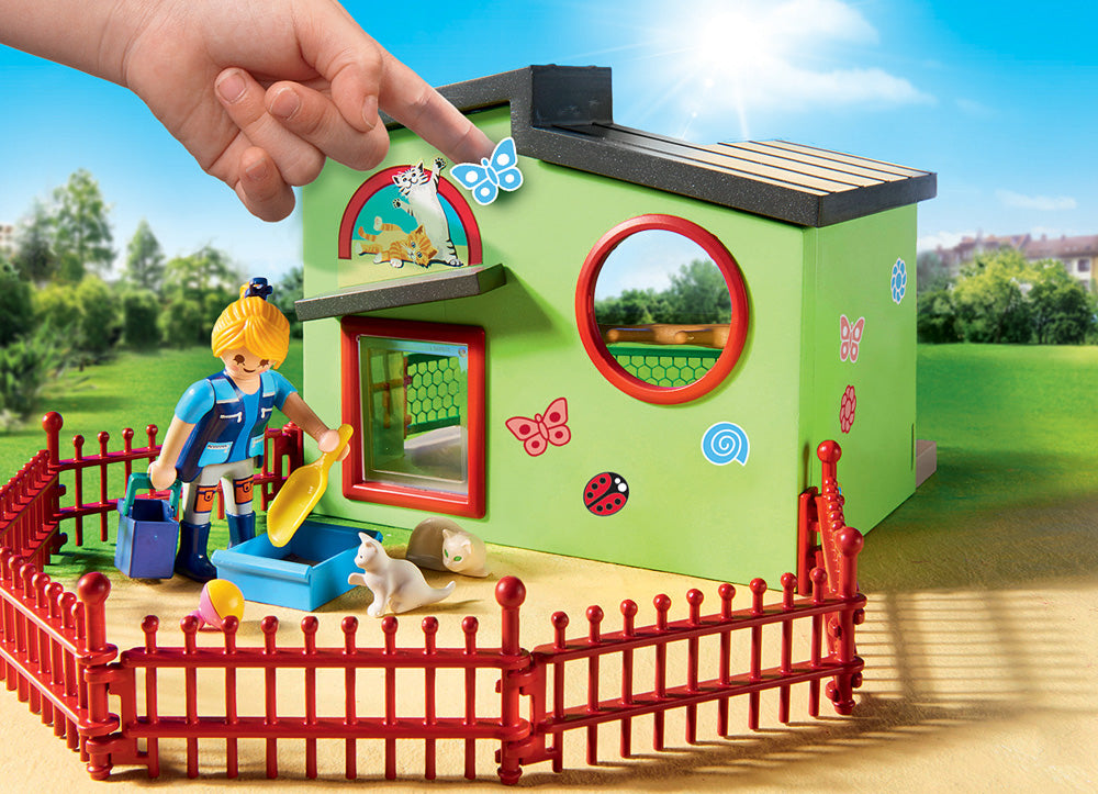 Playmobil Purrfect Stay Cat Boarding