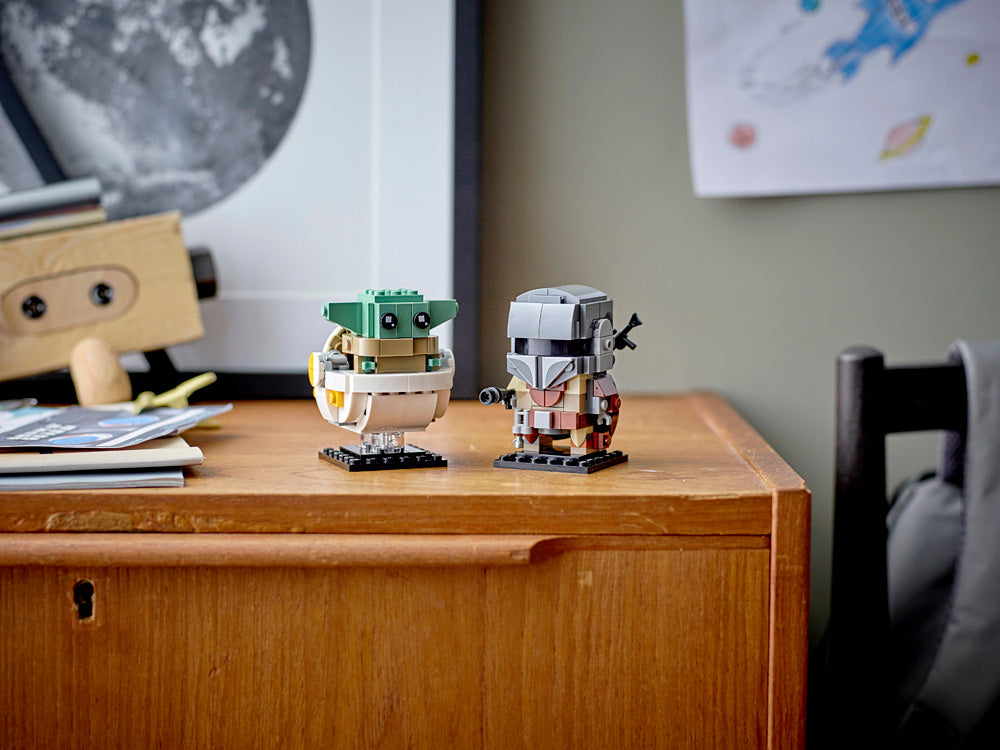 LEGO Star Wars BRICK HEADS - The Mandalorian & the Child